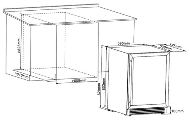 Винный шкаф Cellar Private CP042-2TW белый