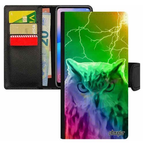 фото Чехол-книжка на мобильный samsung galaxy s7 edge, "сова" филин птица utaupia