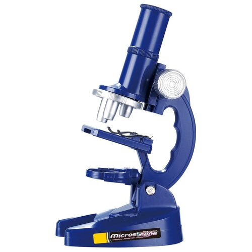 **Bebelot Игрушка микроскоп (19,5х10,5 см, зум 100х \ 200X \ 450X, аксесс., синий) (10702070/110221/