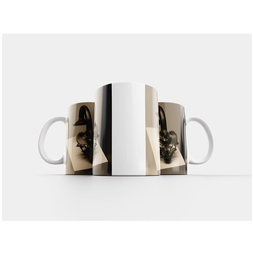 фото Кружка "кошка, белый, кошачий" 320 мл lotsprints