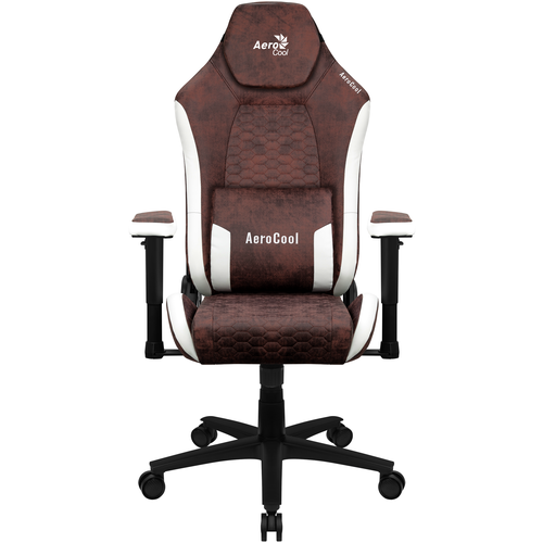 фото Компьютерное кресло aerocool crown aerosuede burgundy red