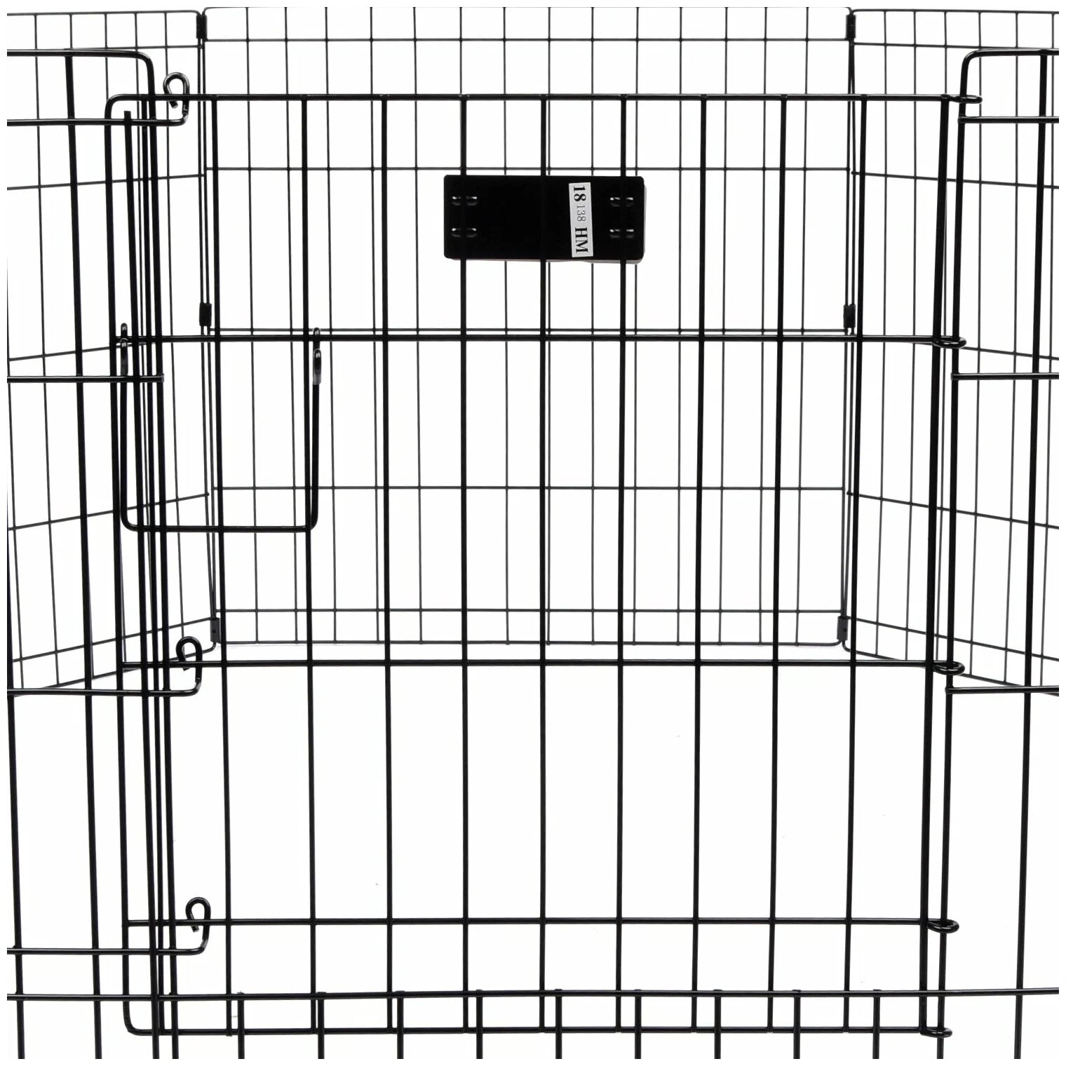 Вольер MidWest Life Stages для собак, 8 панелей 61х61h см, с дверью-MAXLock черный - фотография № 3