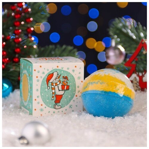 Бомбочка для ванн Happy New Year 130 г 374₽