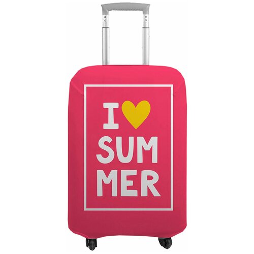 фото Чехол на чемодан сирень , s (55 см)