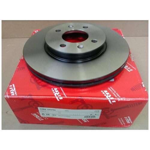 Диск тормозной передний Комплект 2 шт для Хендай Солярис 2017 - 2020 Киа Рио 2017-2020 арт DF6794 бренд TRW OEM 51712C8000 11544₽