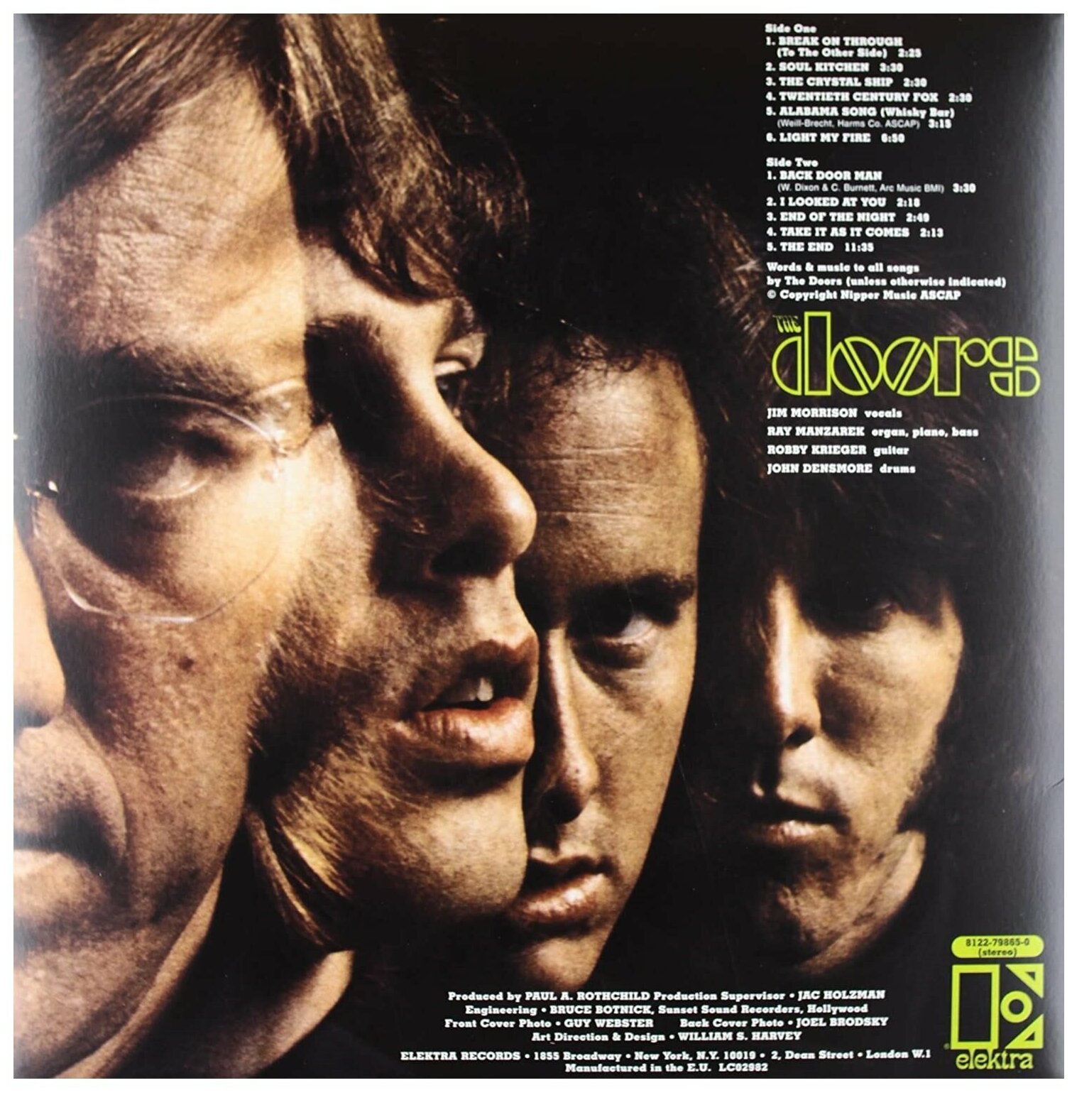 Виниловая пластинка The Doors. The Doors (Stereo) (LP)