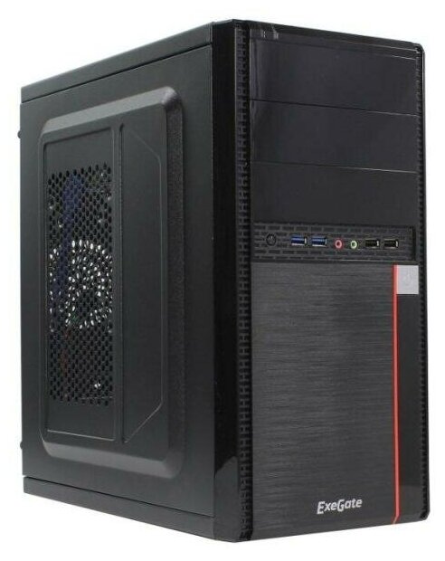 Exegate Корпус microATX Exegate MA-371X 350 Вт чёрный (EX277434RUS)