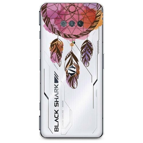 фото Силиконовый чехол "акварельный ловец снов" на xiaomi black shark 4s pro / сяоми блэк шарк 4s про case place