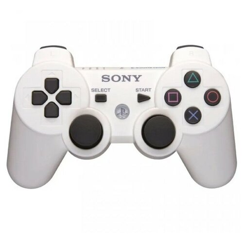Геймпад беспроводной для Sony PlayStation 3 (упаковка картон) белый PS3