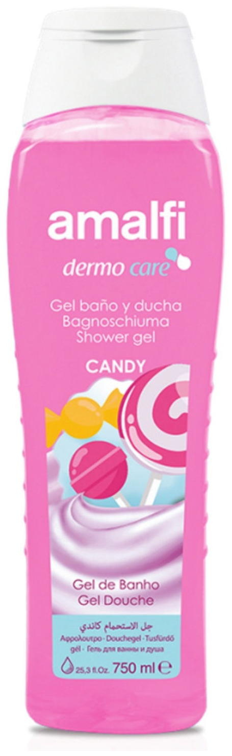 Амалфи / Amalfi dermo care - Гель для ванны и душа Candy 750 мл
