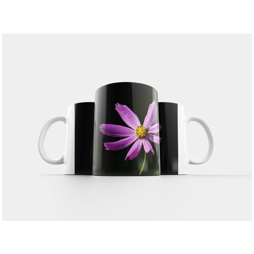 фото Кружка "фиолетовый цветок, природа, фиолетовый" 320 мл lotsprints