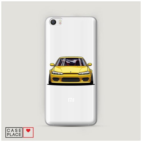фото Чехол пластиковый xiaomi mi5 jdm yellow legend case place