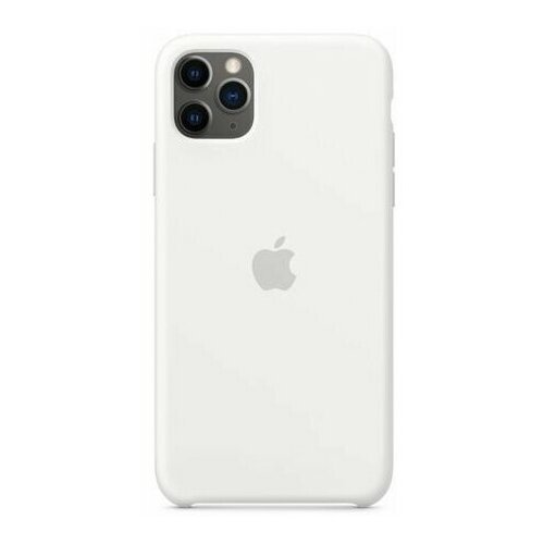 фото Чехол silicone case для apple iphone 11 pro белый