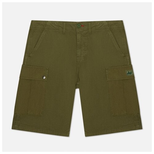 фото Мужские шорты peaceful hooligan container ripstop оливковый, размер 40