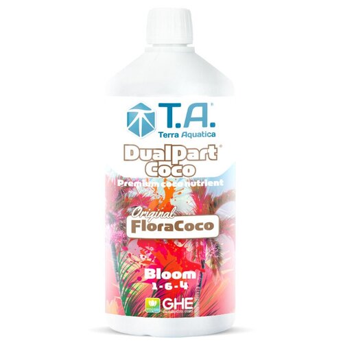Удобрение для кокосового субстрата GHE Flora Coco Bloom (T.A. DualPart Coco Bloom) 1 л