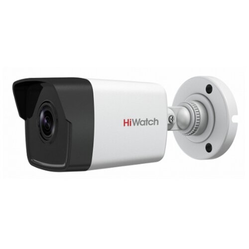камера ip уличная сетевая 3 мп белая и ик подсветка 2 8 мм kam032 Камера видеонаблюдения HiWatch DS-I200(C) (4 мм) белый/черный