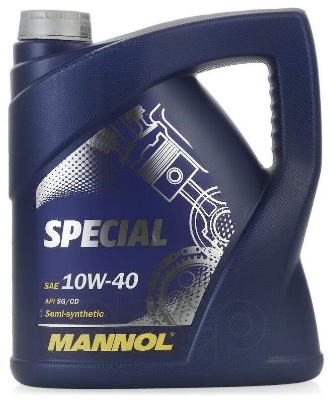 MANNOL Масло Моторное 10w40 Mannol 4л Полусинтетика Special Vw 501.01/505.01