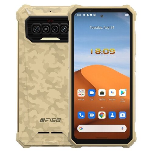 смартфон umidigi bison gt2 5g ip68 android 12 прочный с регулировкой яркости экран 900 дюйма fhd камера 64 мп аккумулятор 6 5 мач смартфон с nfc 90 гц Смартфон IIIF150 R2022 8/128 ГБ, Dual nano SIM, сахара