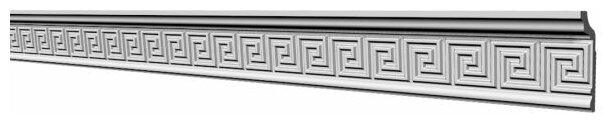 фото Потолочный плинтус с рисунком ДП 05/70