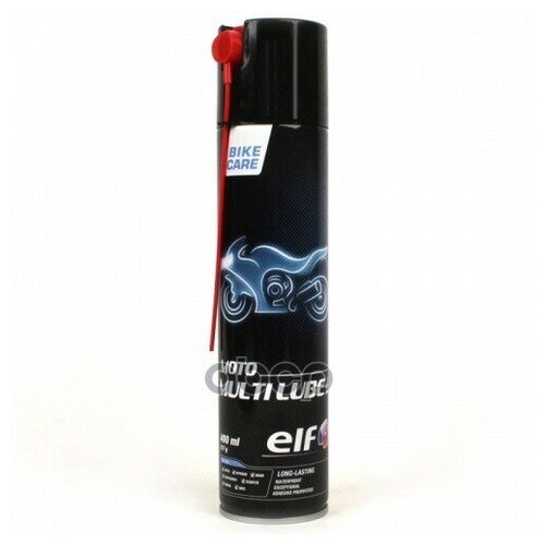 ELF Проникающая многофункциональная смазка- аэрозоль ELF Moto Multi Lube + (0,4л) 1шт