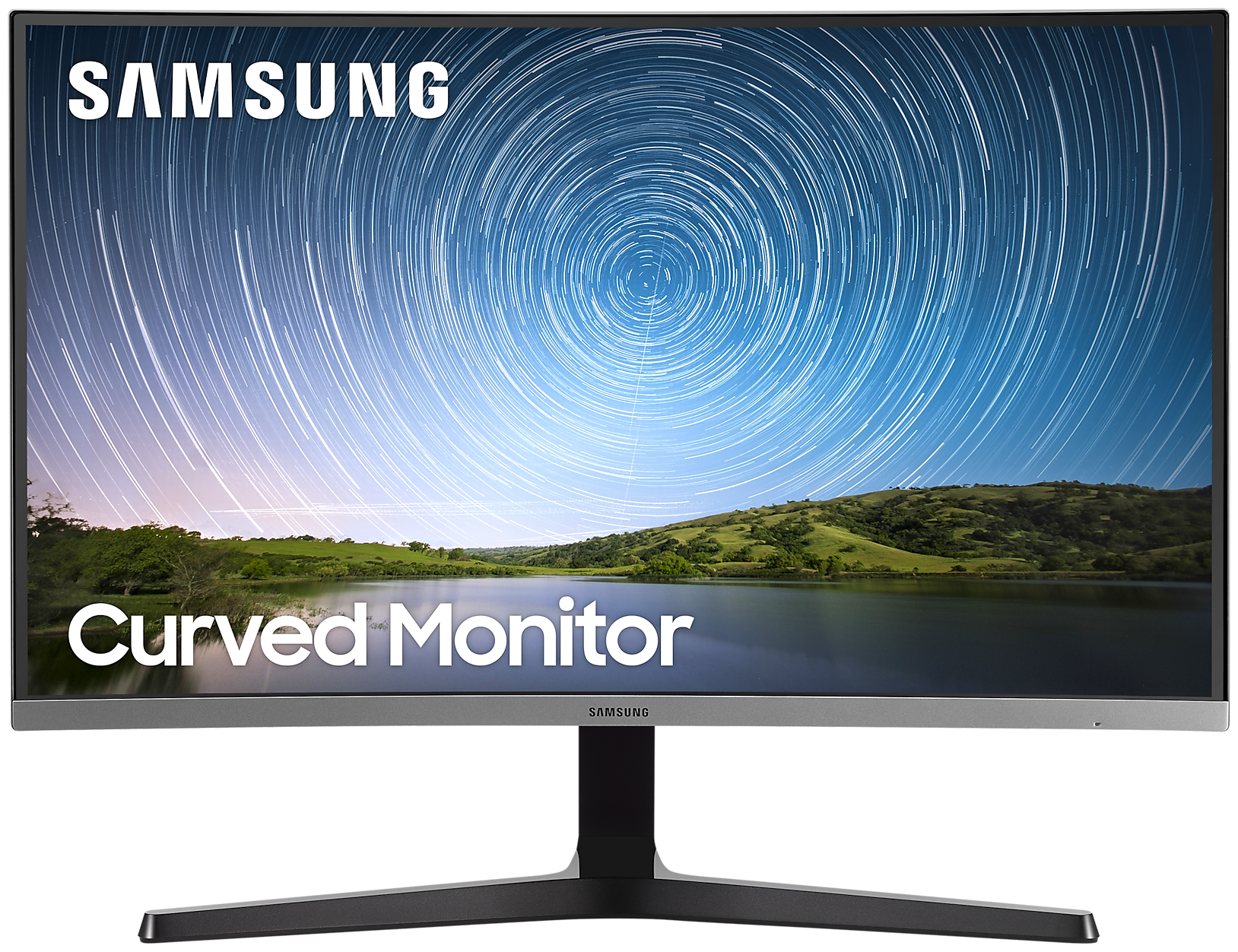 Монитор 31.5" Samsung C32R502FHI Black Сurved (LED, Wide, 1920x1080, 75Hz, 4ms, 178°/178°, 300 cd/m, 100,000,000:1, +xНDMI, +MM, )