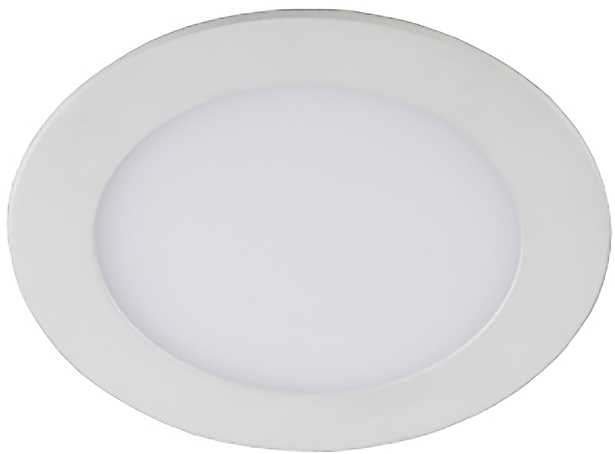 Панель светодиод круглая RLP 18Вт белая 4000К 1350Лм 195/222мм IP20 LED 1-18-4K ЭРА