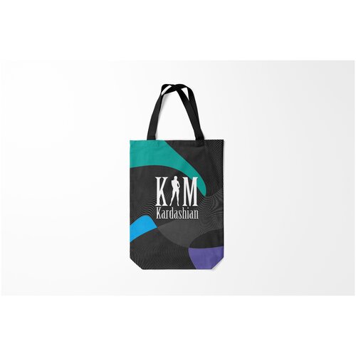 фото Сумка-шоппер / 31х42 см / знаменитости / дженнер и кардашьян ким burnettie