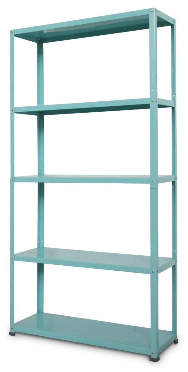 AR SHELVING Стеллаж Colour 5 полок 90х172х30 см металл цвет бирюзовый