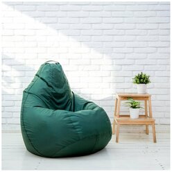 Кресло-мешок, кресло- груша, Мой Мягкий Мир, Оксфорд, Зеленый, Размер XXXXL, Бескаркасная мебель