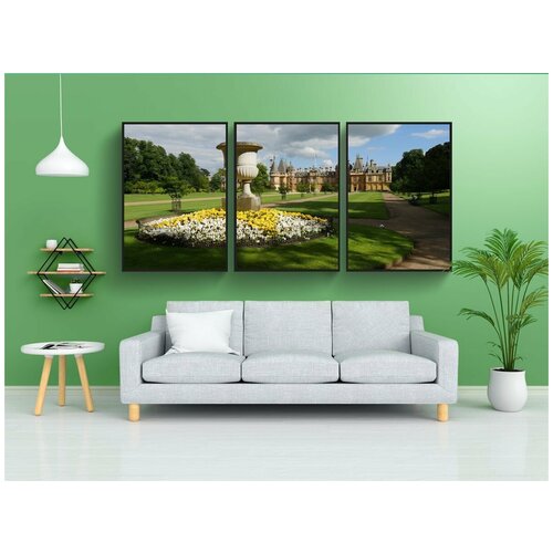 фото Набор модулных постеров для интерьера "страна, англия, английский" 60x90 см. в тубусе, без рамки lotsprints