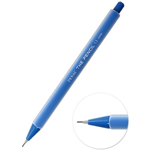 Карандаш механический HB 1,3мм PENAC The Pencil, голубой