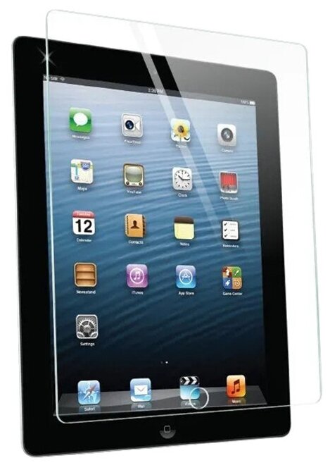 Защитное стекло для iPad 2/3/4 Tempered Glass / 2.5D, 9H, 0.3 мм