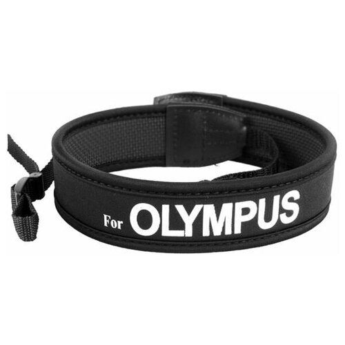 фото Ремень matin m-10413 для фотоаппаратов olympus, неопреновый черный