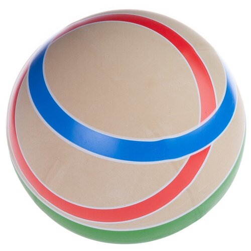 фото Мяч резиновый эко, d 150 (ручное окр-ие, принт круг) 7p-150 русский стиль