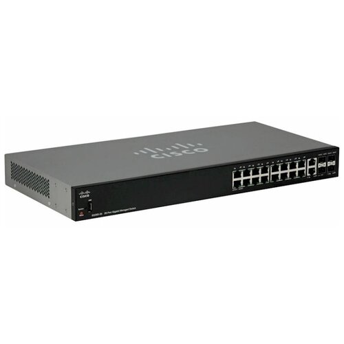 Коммутатор SG350-20-K9-EU Cisco SB SG350-20 20-port Gigabit Managed Switch 4054900₽