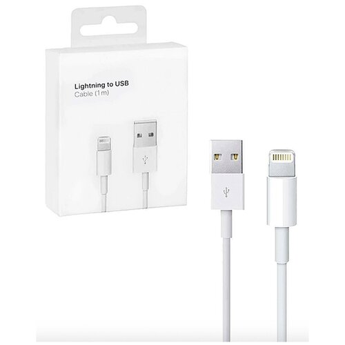 Кабель быстрой зарядки USB - Lightning для iphone / Зарядка для айфона / провод для Apple Iphone 5, 6, 7, 8, X/10, 11, 12 / Шнур для зарядки