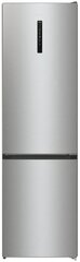 Холодильник Gorenje NRK 6202 AXL4, серебристый металлик