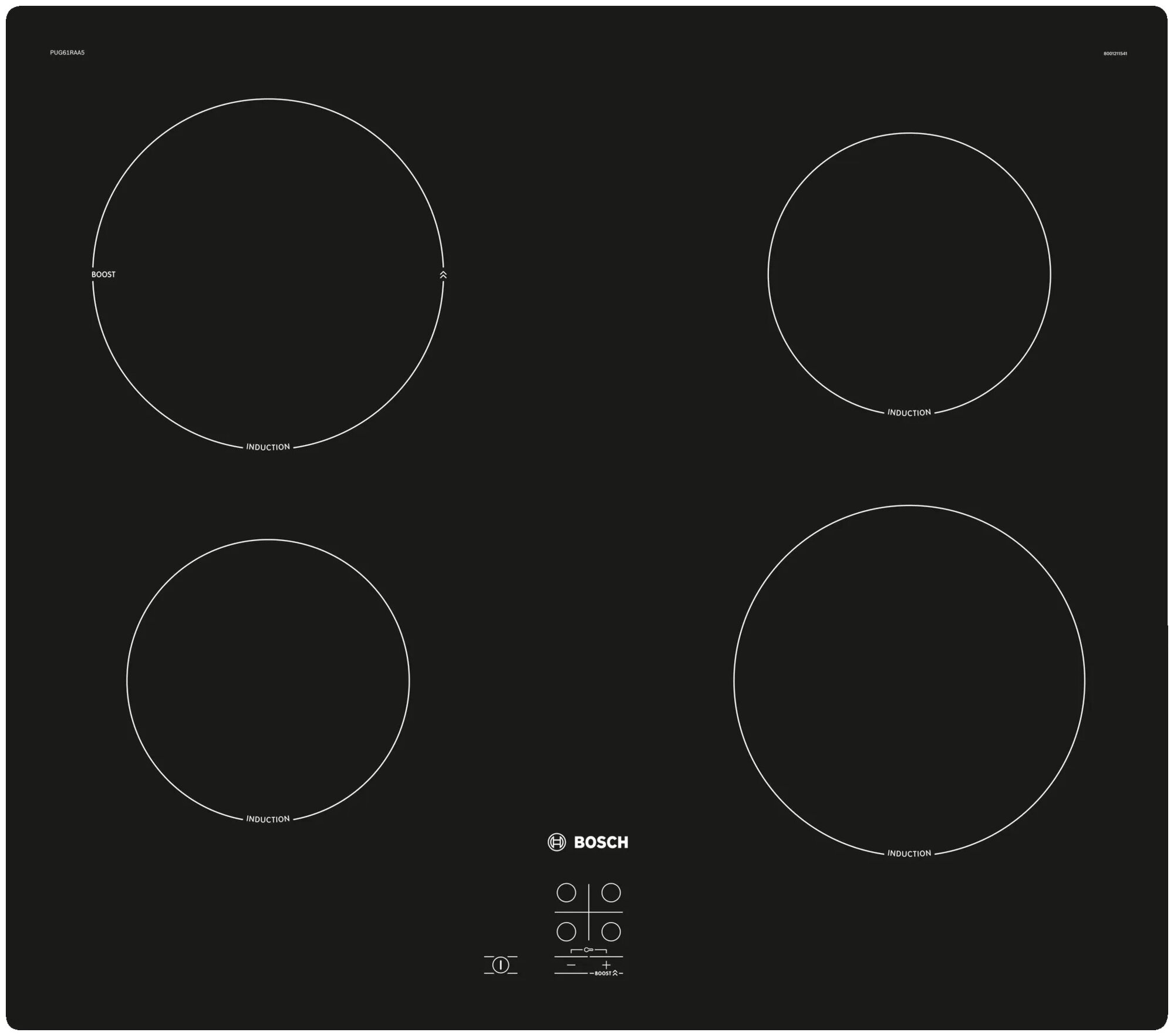 Варочная панель Bosch PUG61RAA5E