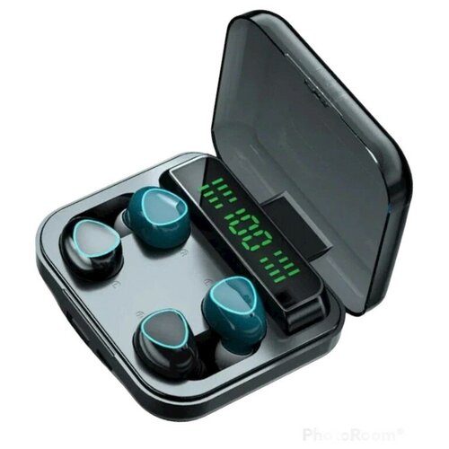 Беспроводные Внутриканальные наушники в наборе 2 пары Too PAra WEN Стерео шумоподавляющие Наушники водонепроницаемые ipx7 2000 мАч Черные 205100₽