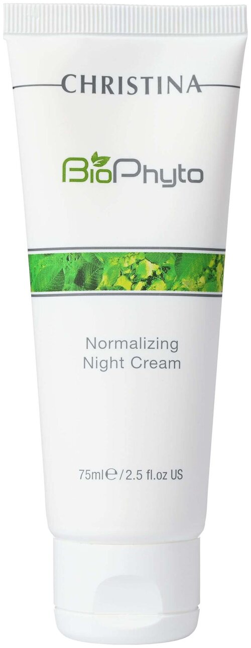 Christina Bio Phyto Normalizing Night Cream Нормализующий ночной крем для лица, 75 мл