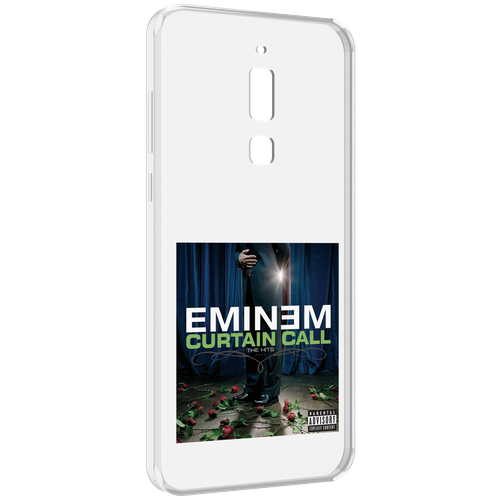 Чехол MyPads Eminem CURTAIN CALL, THE HITS для Meizu M6T задняя-панель-накладка-бампер
