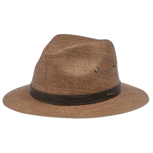 Шляпа федора STETSON 2498505 TRAVELLER TOYO, размер 57