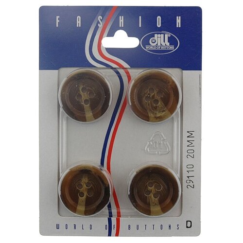 Пуговицы DILL на блистере