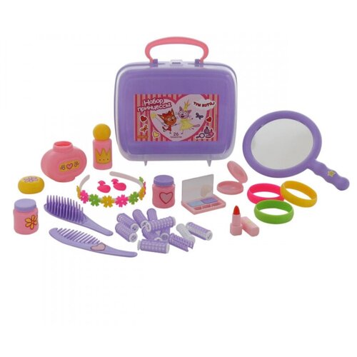 фото Полесье набор "три кота" "принцессы" (в чемоданчике)