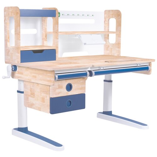 Детский стол Anatomica Premium Antinori Pro Wood бук/голубой