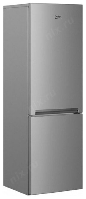 Холодильник с морозильником Beko RCSK270M20S серый