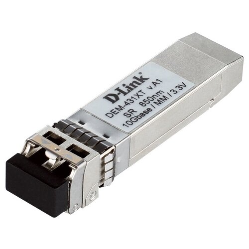 Модуль SFP+ D-link 431XT/A1A SFP+ Transceiver with 1 10GBase-SR port.Up to 300m rev/A1A/B1A