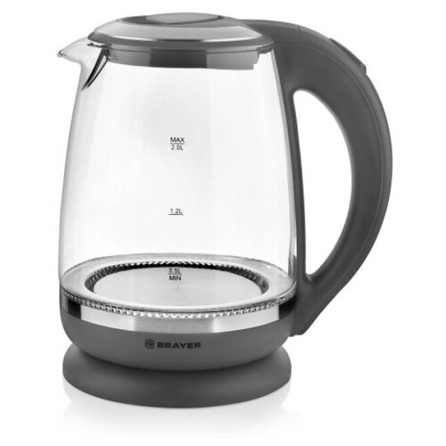 фото Чайник электрический brayer 2200 вт 2 л br1044