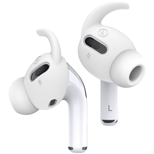 Крепление Elago для AirPods Pro Earbuds Hook Cover White (2 шт.)