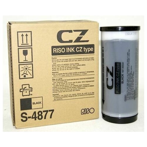 Краска RISO CZ черная (O) S-4877E отгружается только в чётном количестве